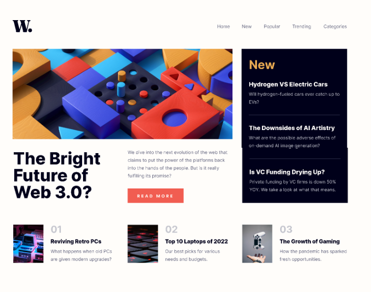 new-homepage Web Sayfasının Logosu