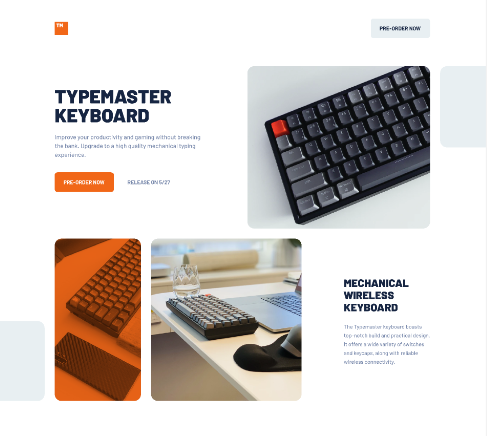typemaster-pre-launch-landing-page Web Sayfasının Logosu
