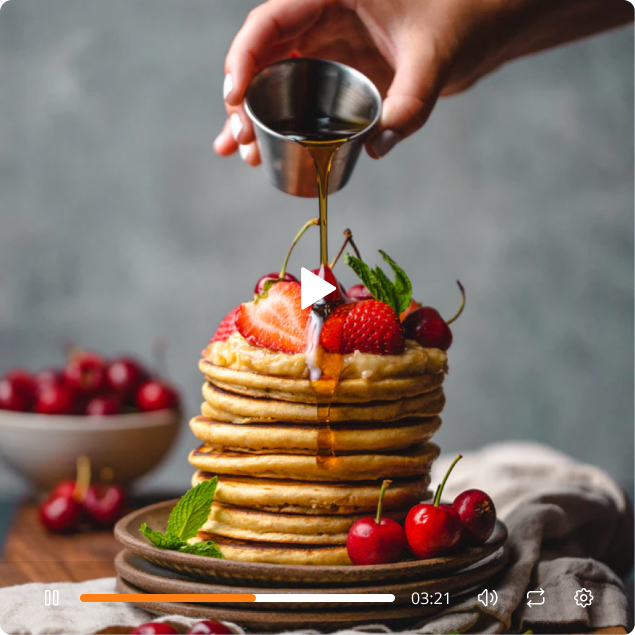 The Ultimate Strawberry Pancake!
